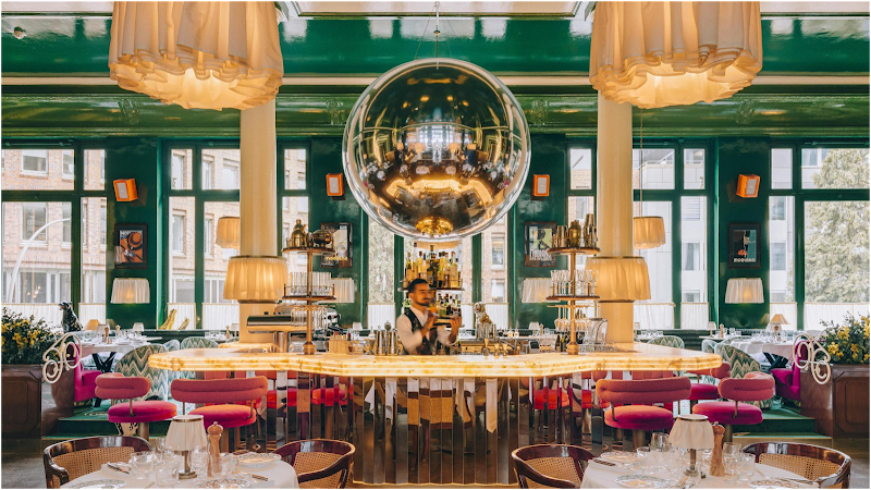 Edles Restaurant-Interieur — Edmondo Hamburg