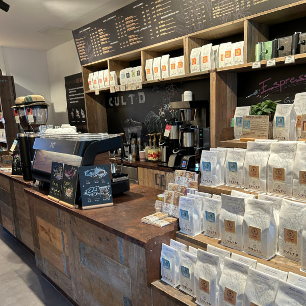 Café mit Kaffee — Public Coffee Roasters Hamburg
